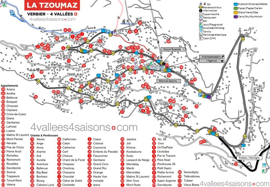 La Tzoumaz par la route